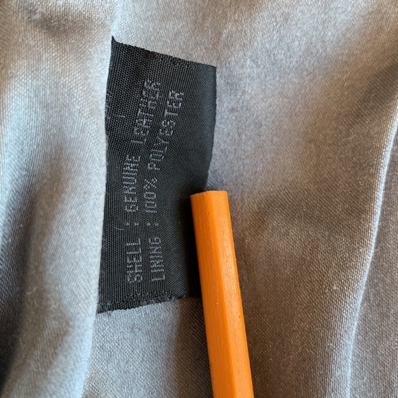 GUESS Genuine Leather Jacket - Picture 7 of 9